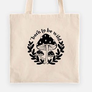 Born to be wild tote bag
